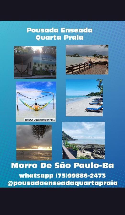 Pousada Enseada Quarta Praia Morro de São Paulo Zewnętrze zdjęcie
